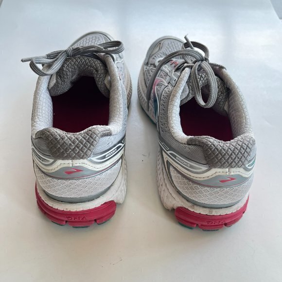 Brooks Womens Ghost 8 1201931B073 Gray Running Shoes Sneakers Size 9.5 B - Picture 8 of 9